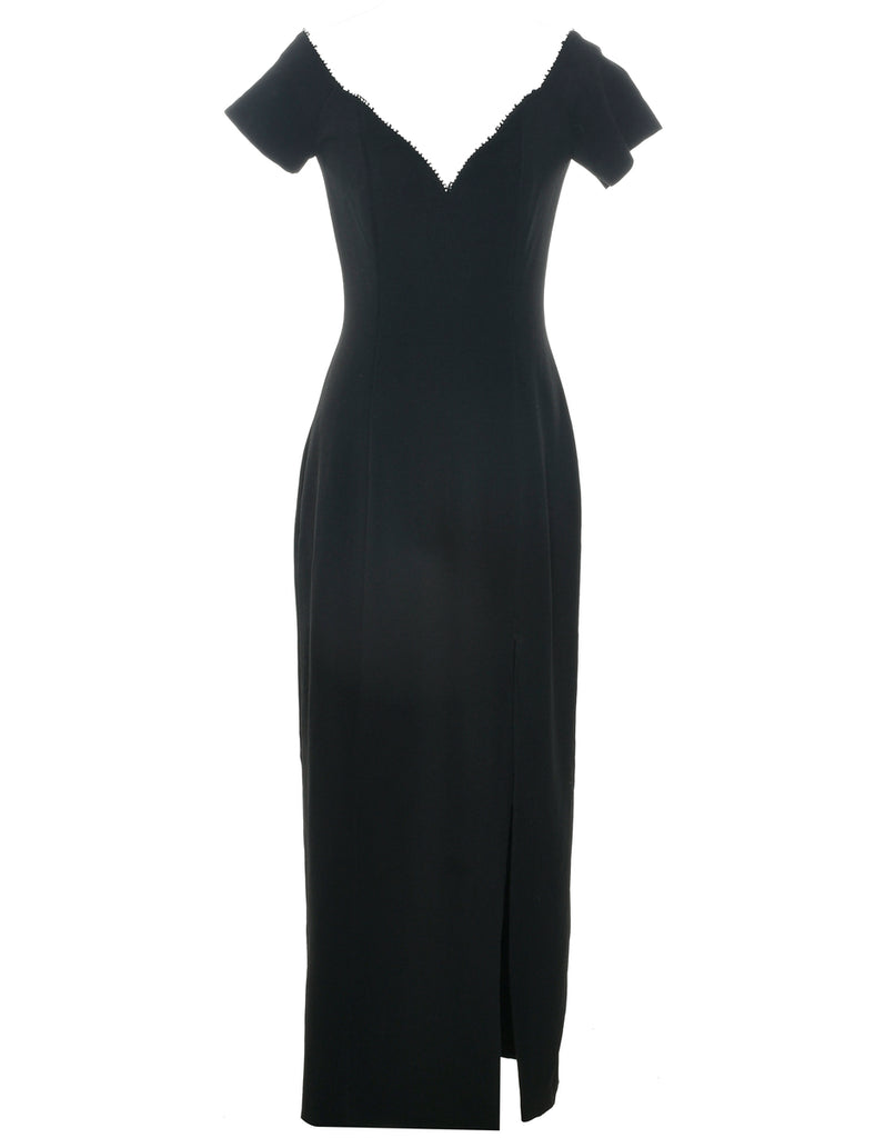 Black Evening Dress - S