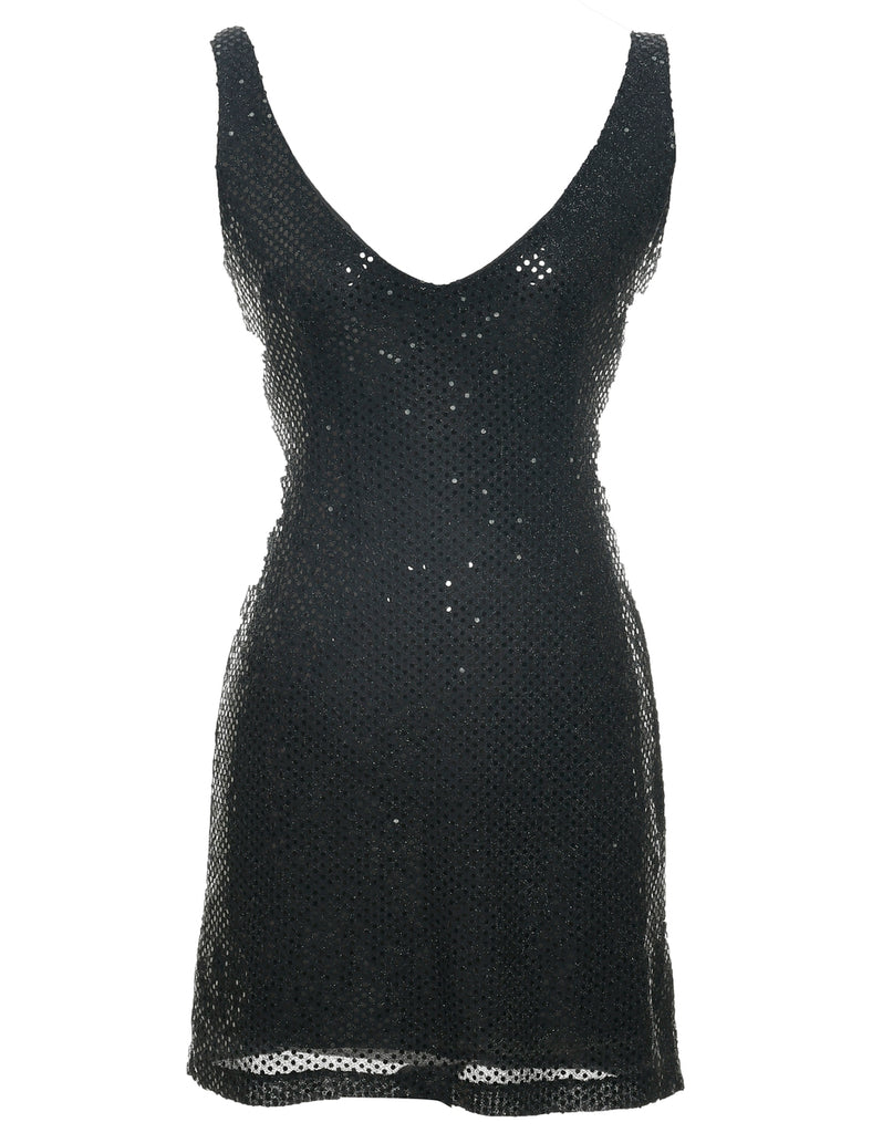 Black Evening Dress - XS