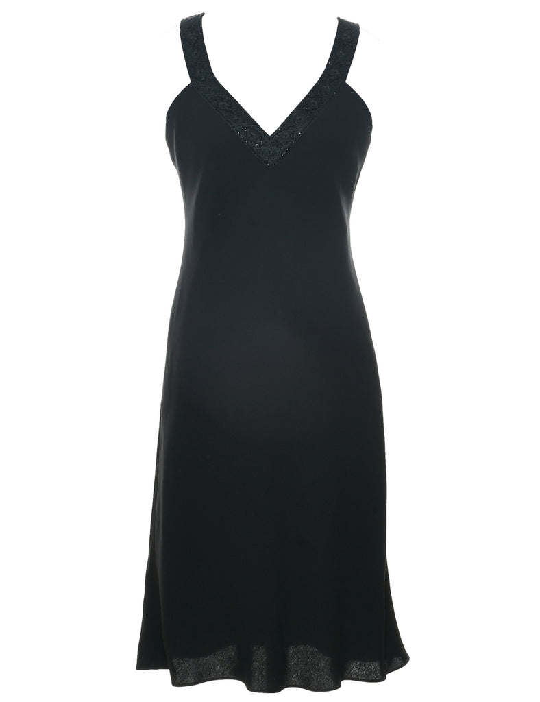 Black Evening Dress - S