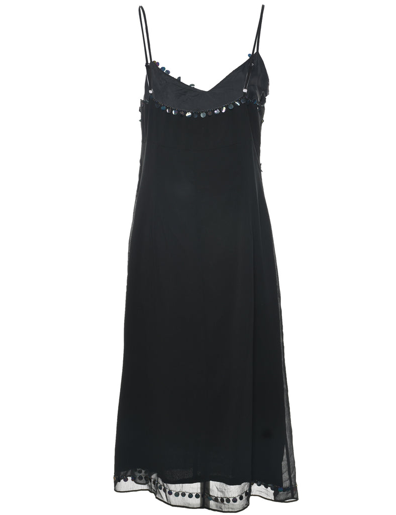 Black Evening Dress - S