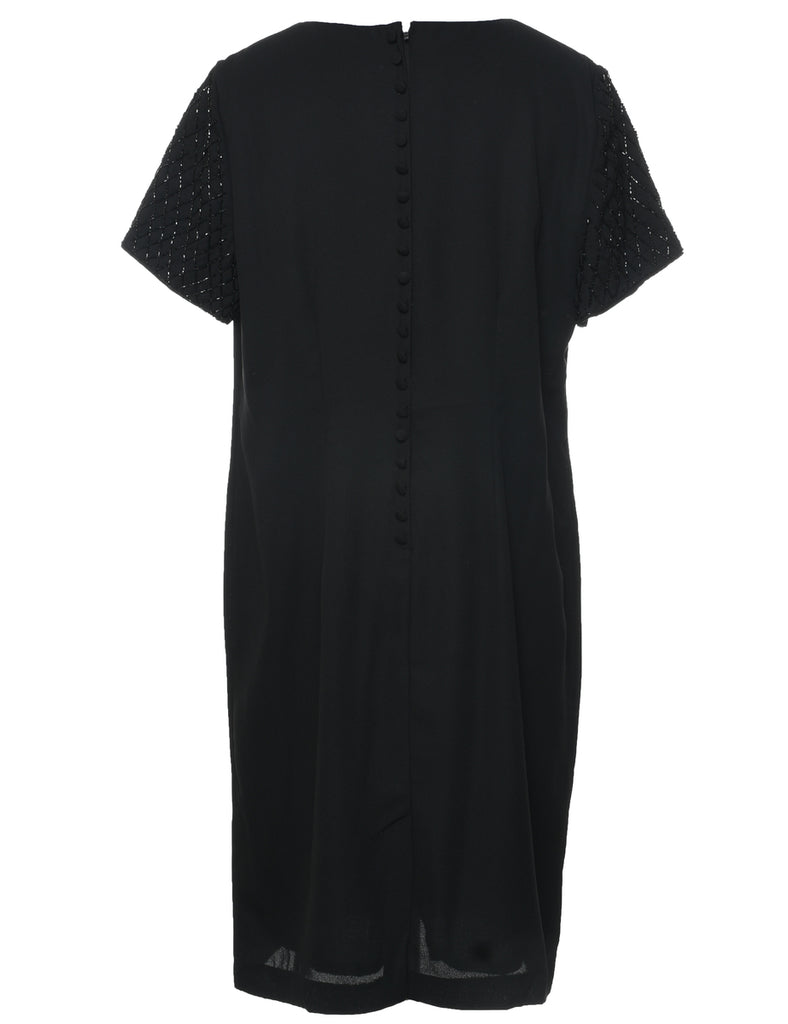 Black Evening Dress - L