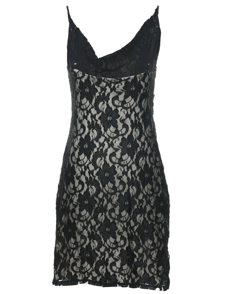 Black Evening Dress - S