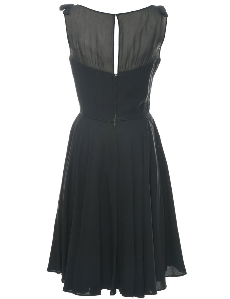 Black Evening Dress - S