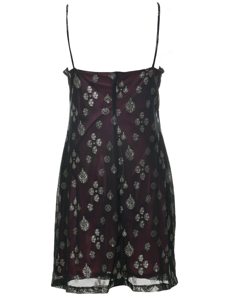 Black Evening Dress - S