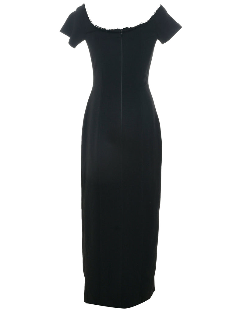 Black Evening Dress - S