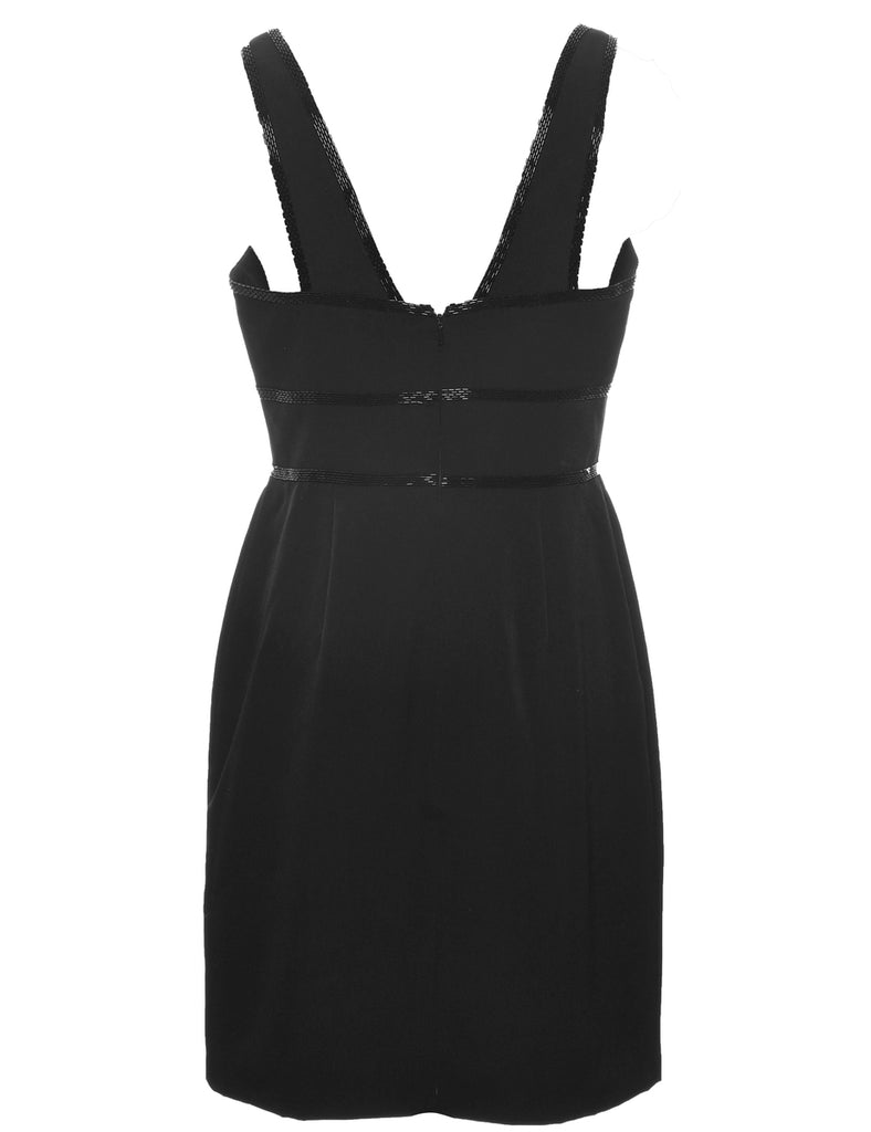Black Evening Dress - S