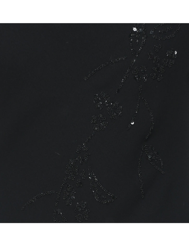 Black Evening Dress - S