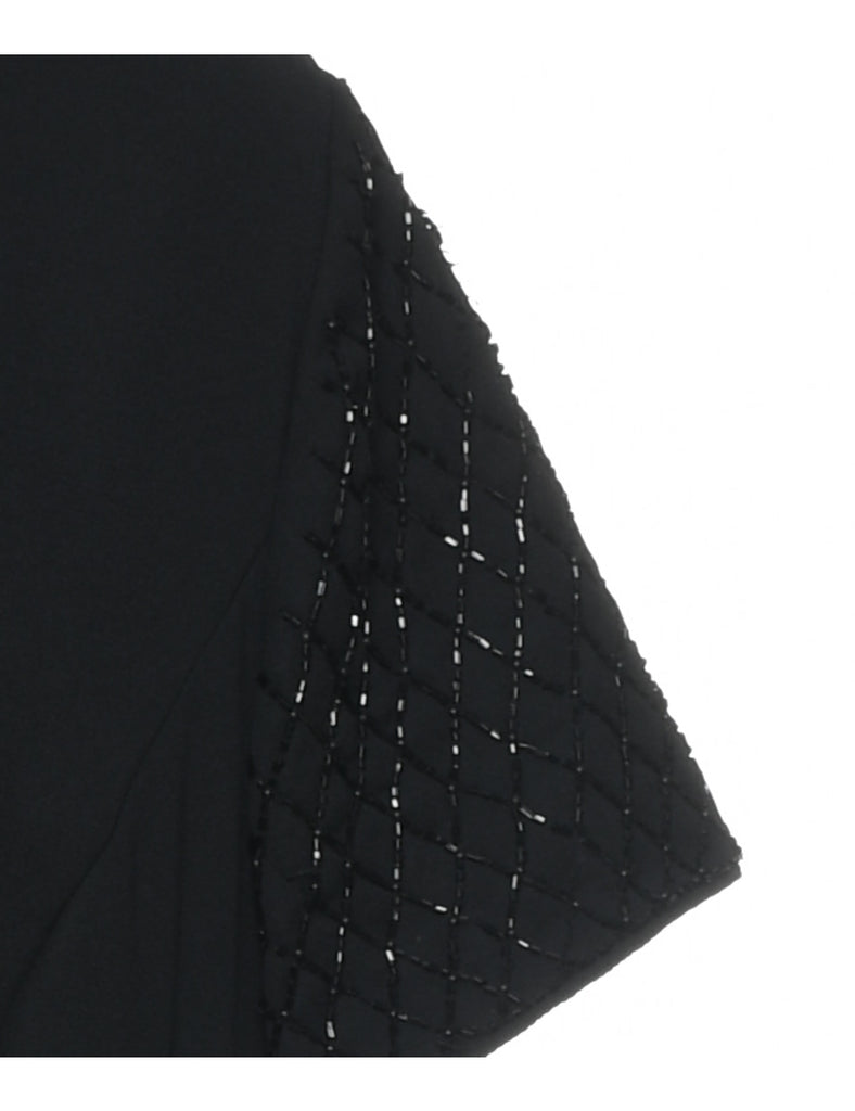 Black Evening Dress - L