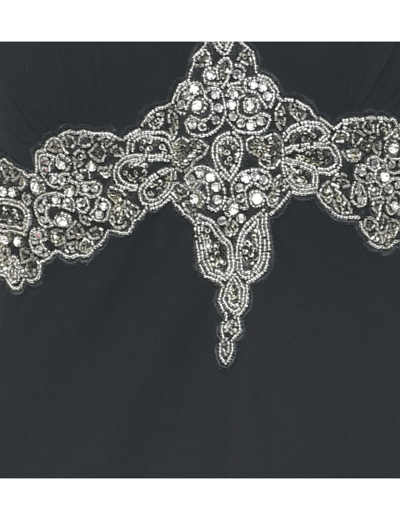 Black Evening Dress - S