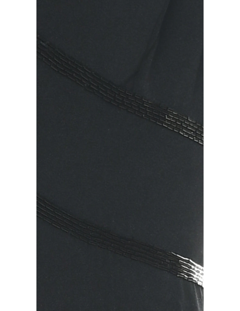 Black Evening Dress - S