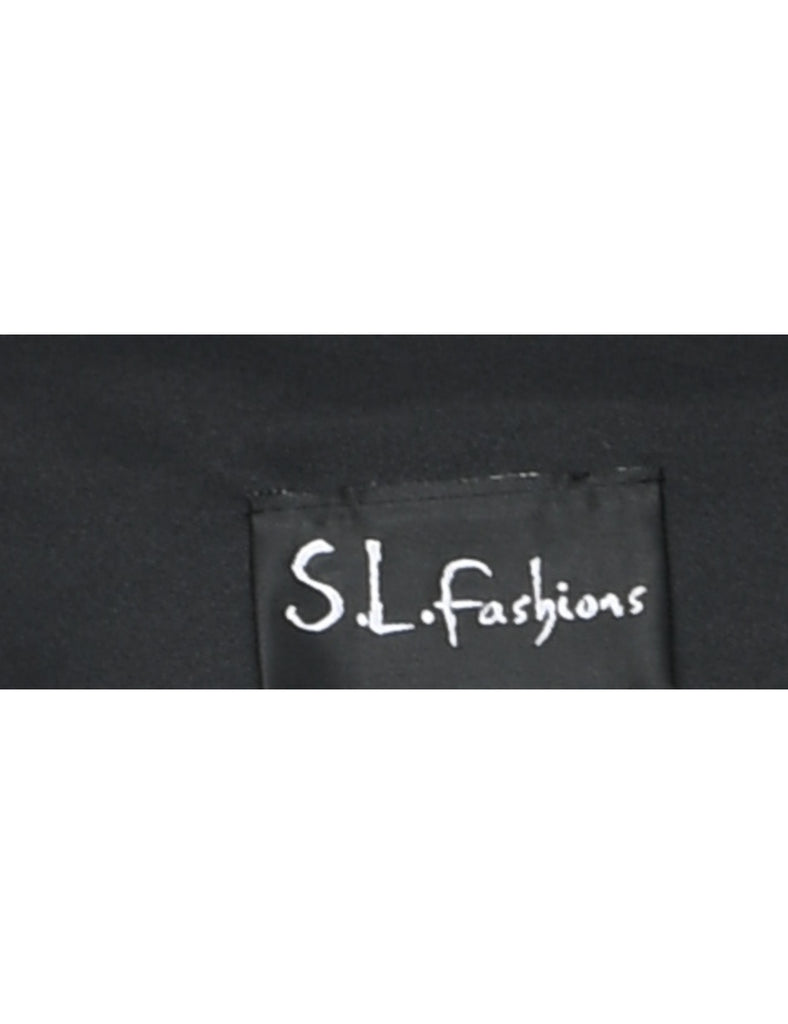 Black Evening Dress - S