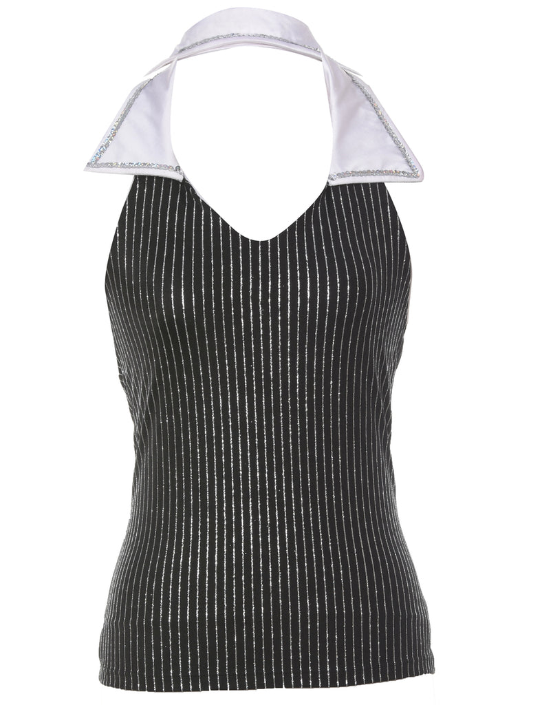 Black Evening Top - XS