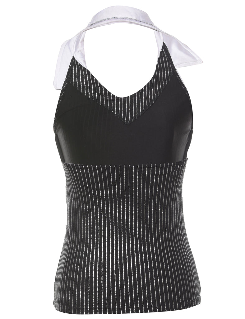 Black Evening Top - XS