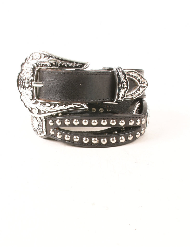 Black Fashion Belt - M
