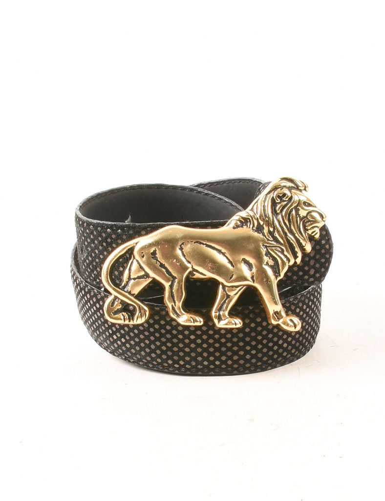 Black Fashion Belt - M