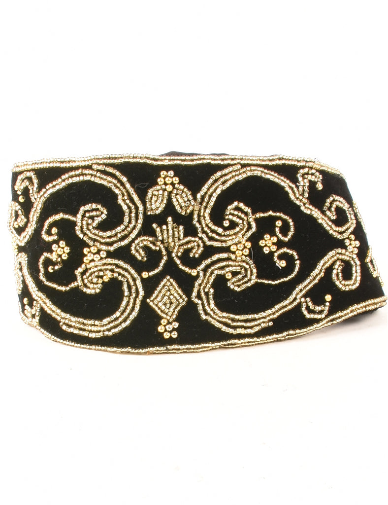 Black Fashion Belt - M