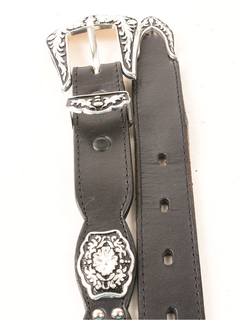 Black Fashion Belt - M