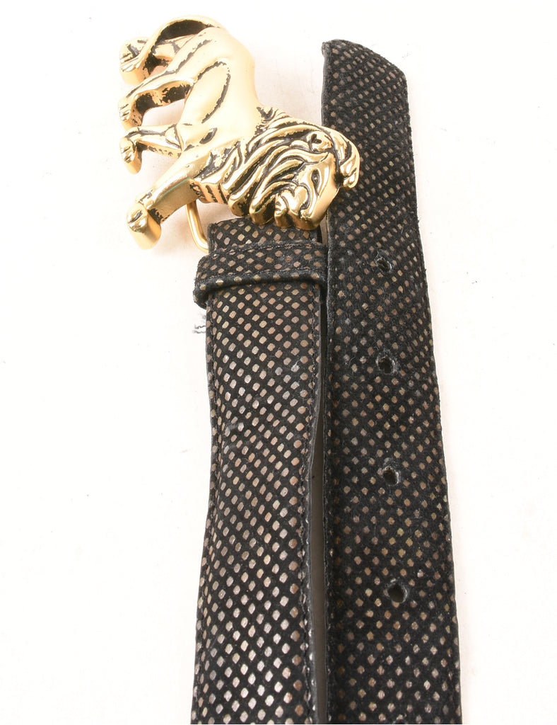 Black Fashion Belt - M