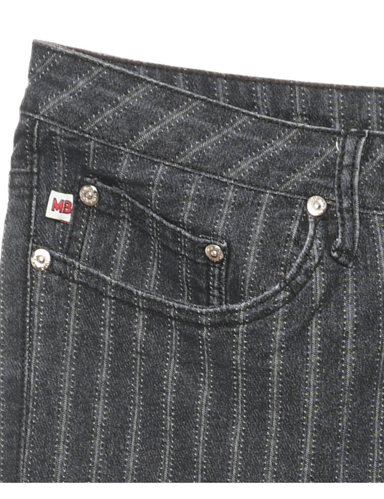 Black Flared Jeans - W36 L29