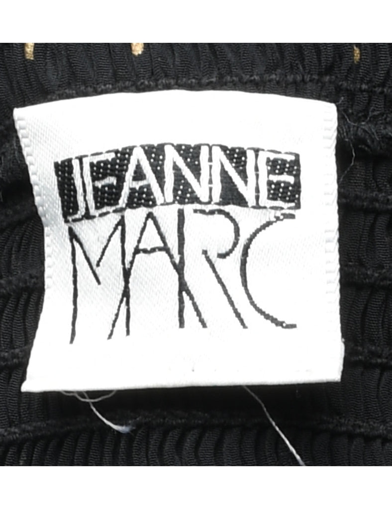 Black Flared Skirt - M