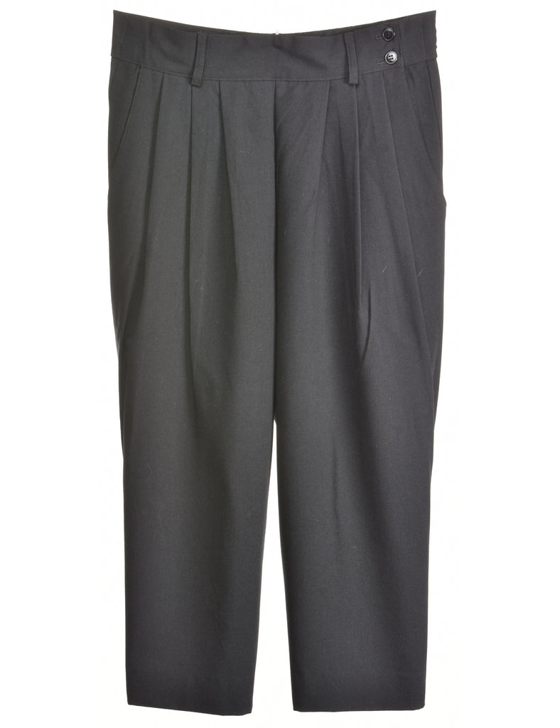 Black Flared Trousers - W30 L19