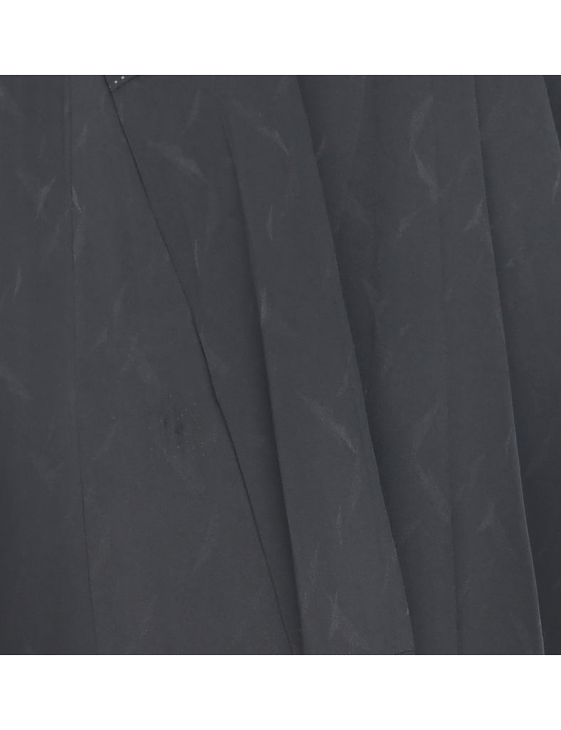 Black Full Length Kimono - L