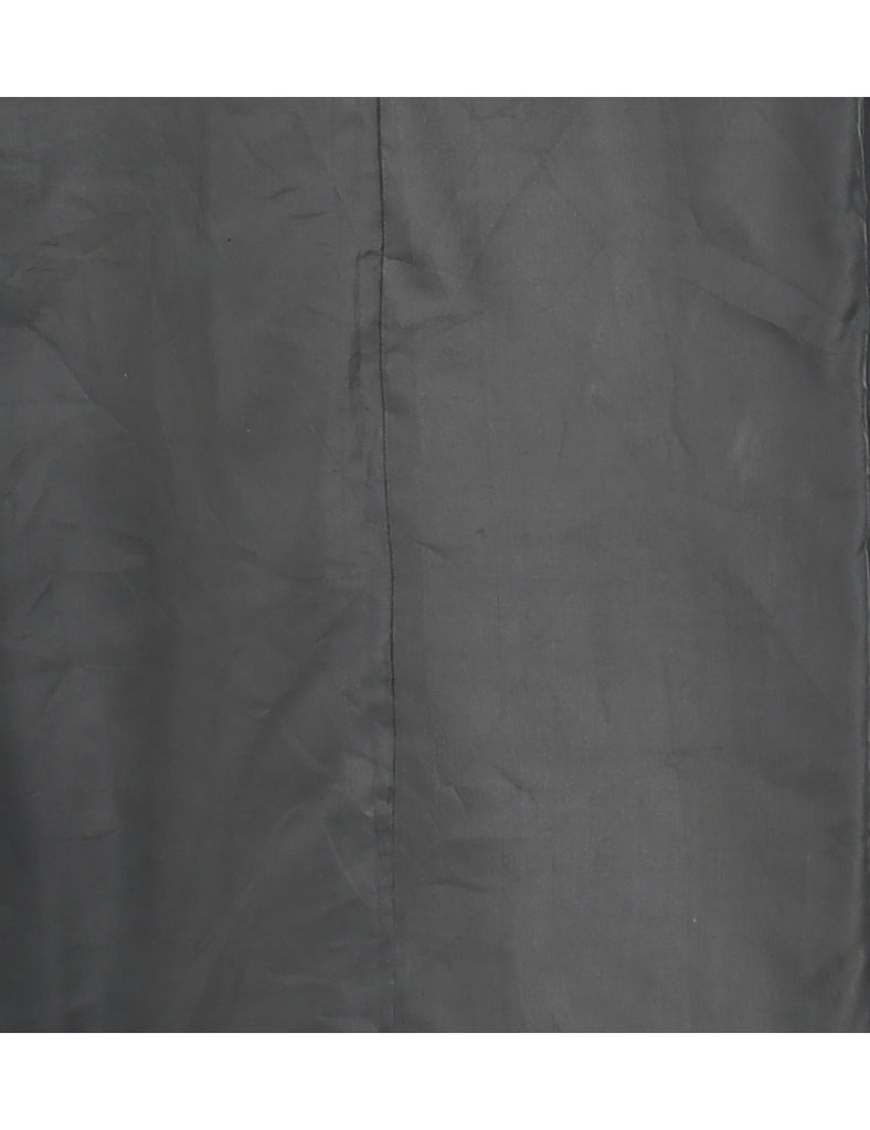 Black Full Length Kimono - L