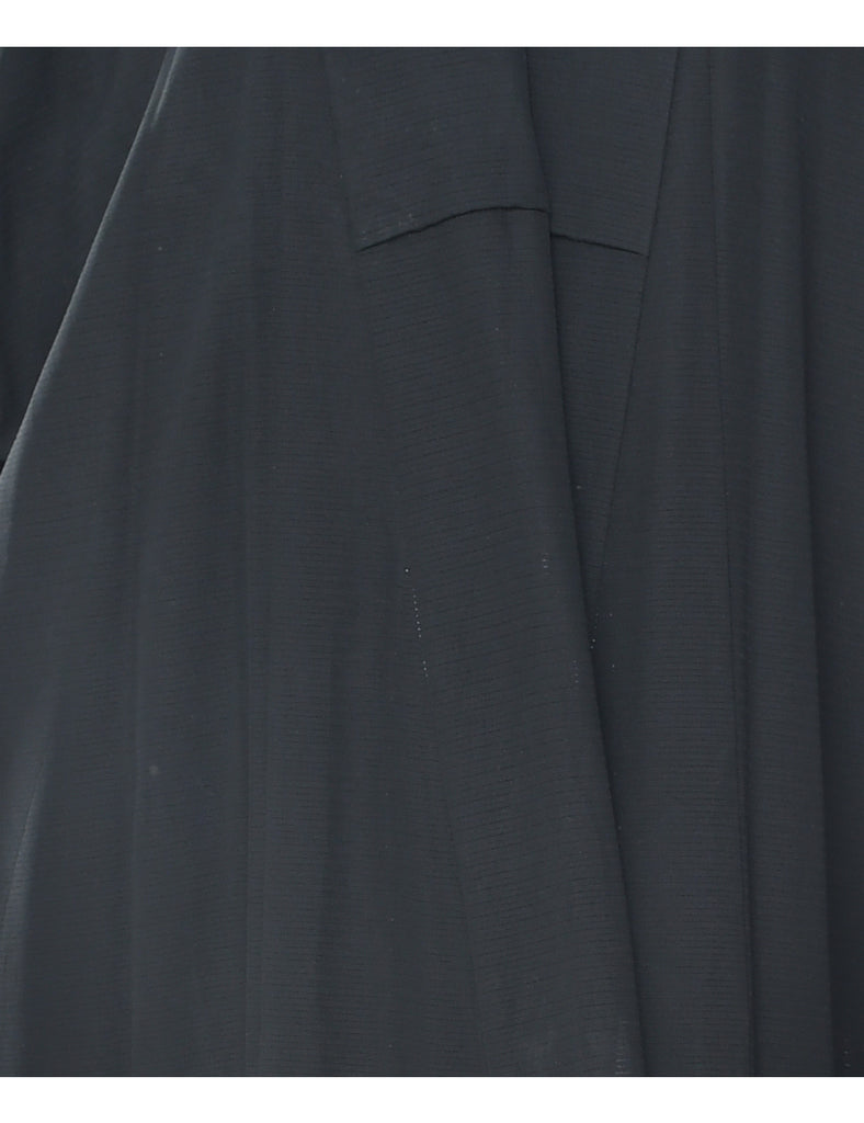 Black Full Length Kimono - XL