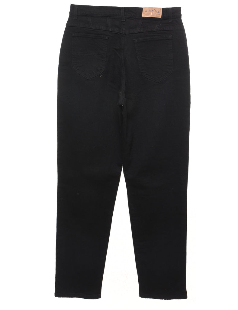Black High Waist Lee Tapered Jeans - W32 L33