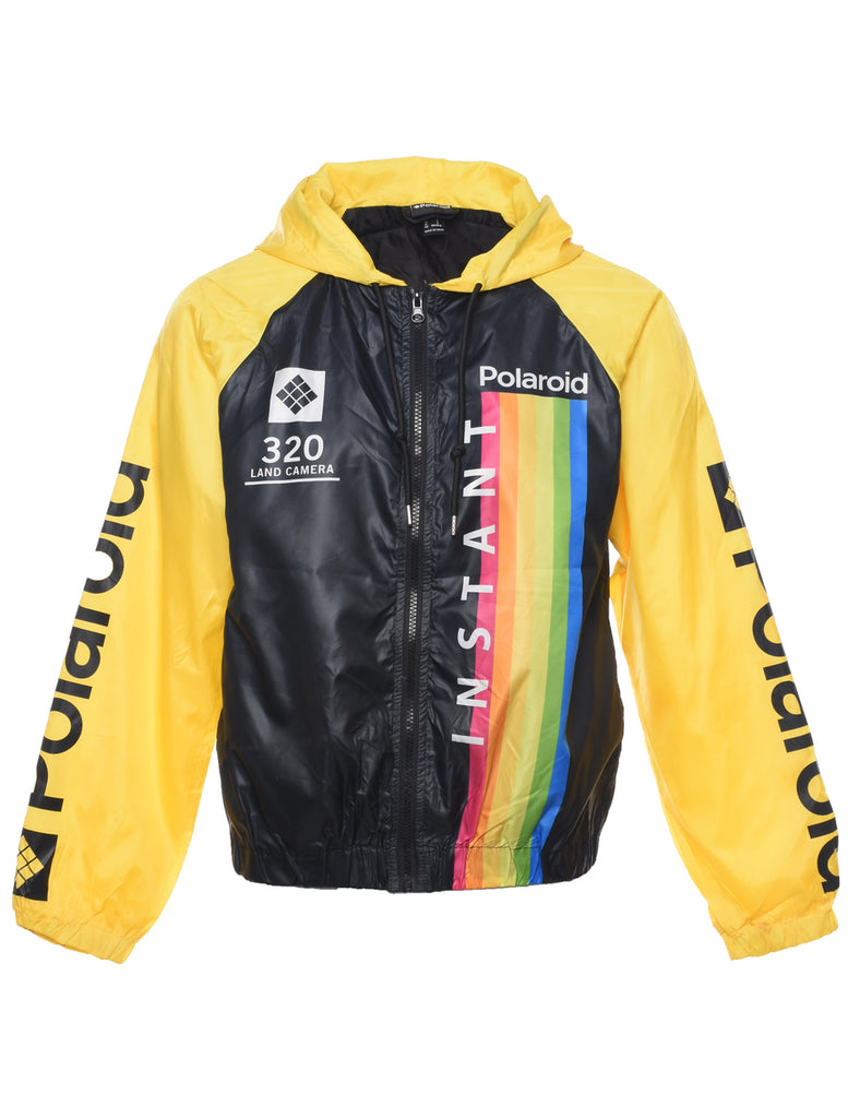 Black Hooded Jacket - S