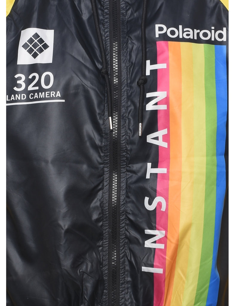 Black Hooded Jacket - S