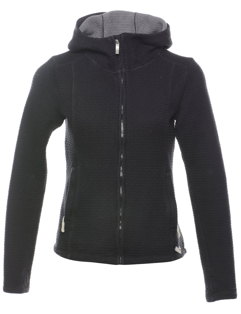 Black Hooded Sweatshirt - XS