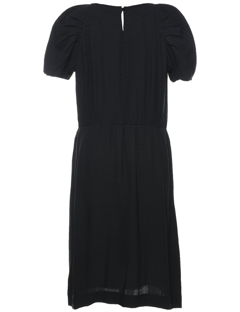 Black Jacquard Dress - XL