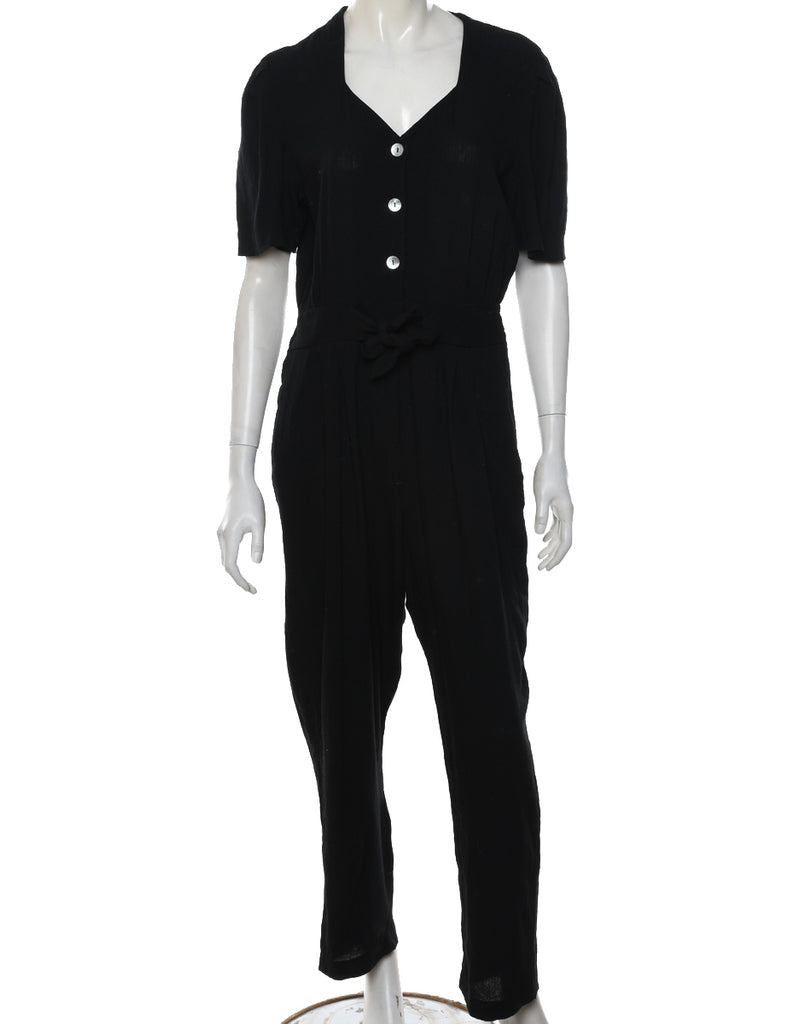 Black Jumpsuit - L