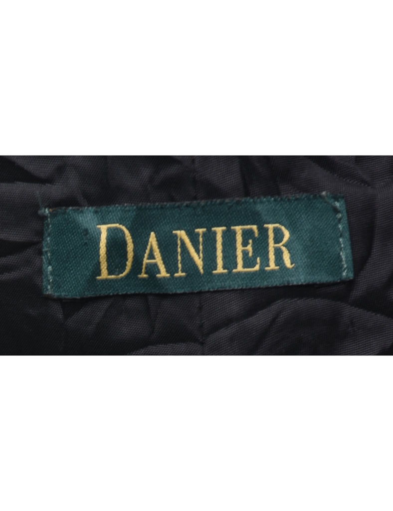 Black Leather Trousers - W26 L30