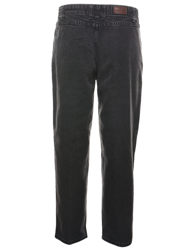 Black Lee Elasticated Jeans - W28 L26