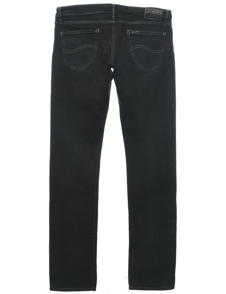 Black Lee Jeans - W30 L32