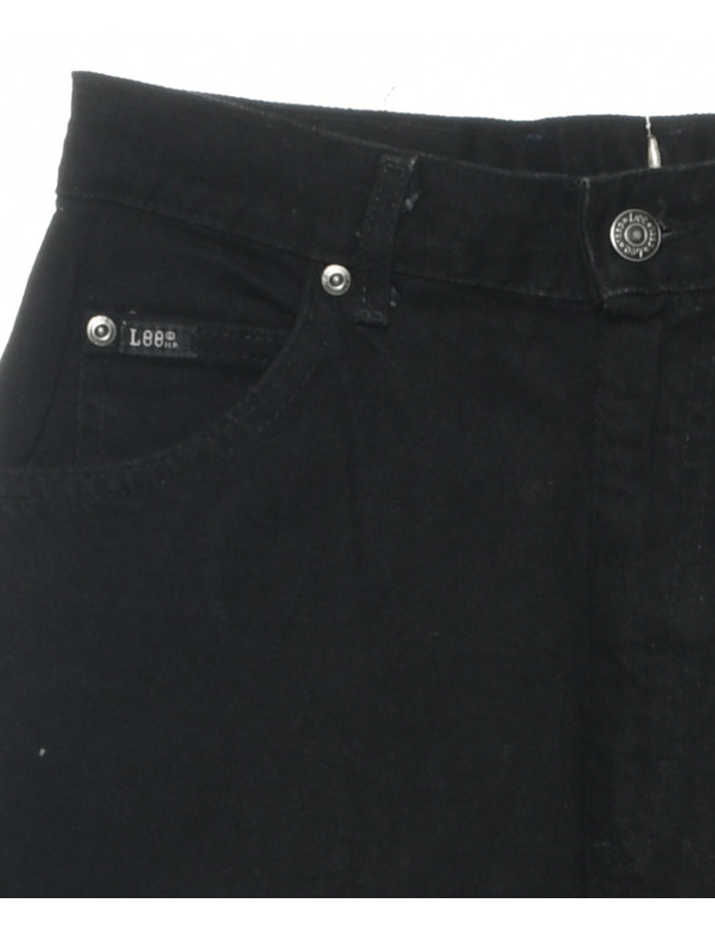 Black Lee Jeans - W26 L28
