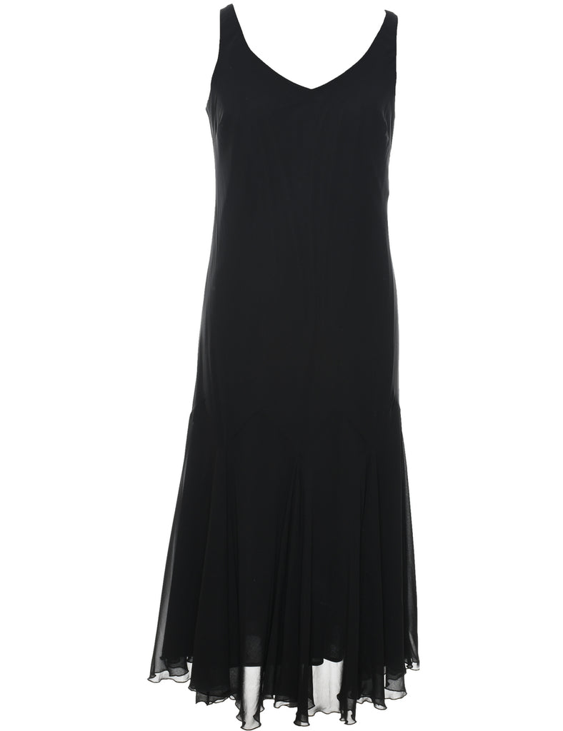 Black Maxi Dress - XL