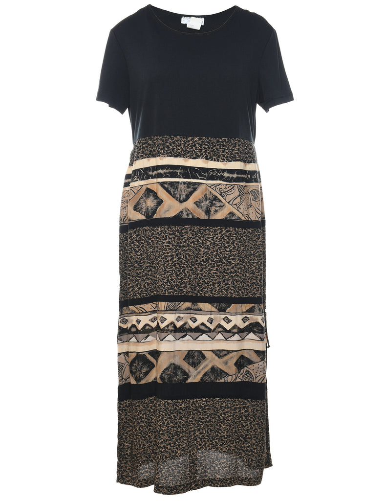 Black Maxi Dress - XL