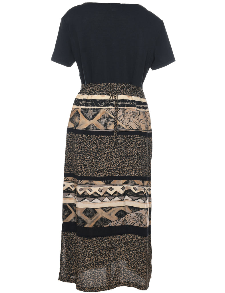 Black Maxi Dress - XL