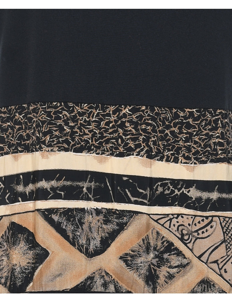 Black Maxi Dress - XL