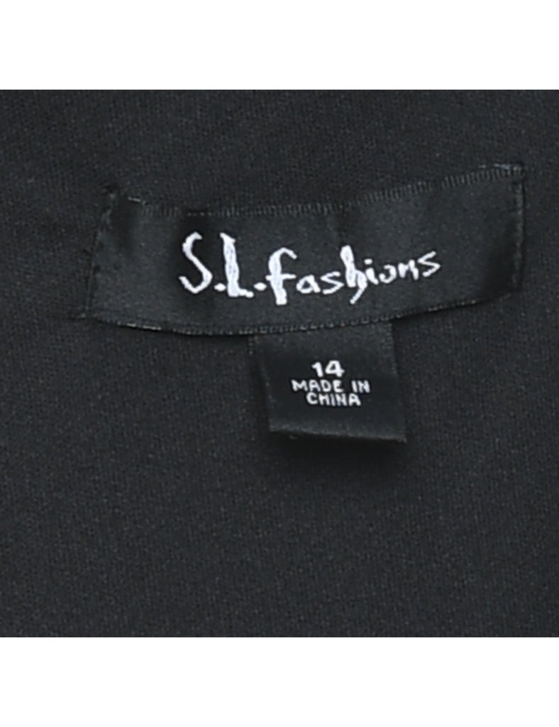 Black Maxi Dress - XL