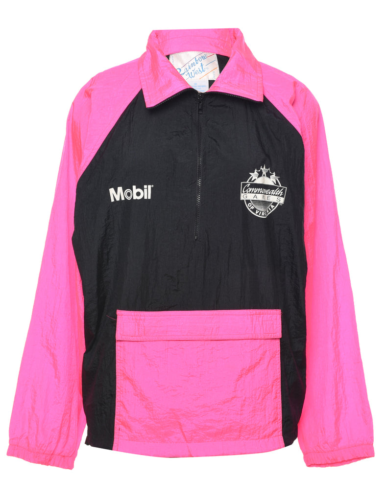 Black Nylon Jacket - L