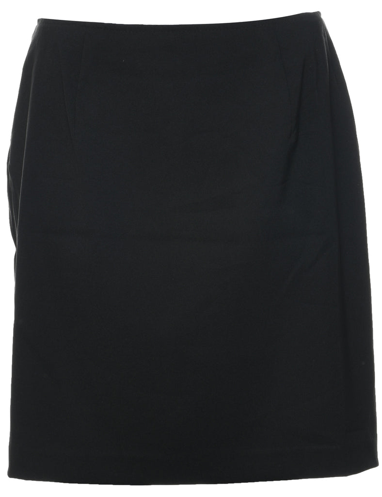 Black Pencil Skirt - M