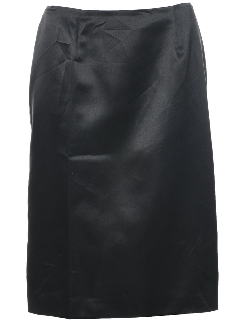 Black Pencil Skirt - M