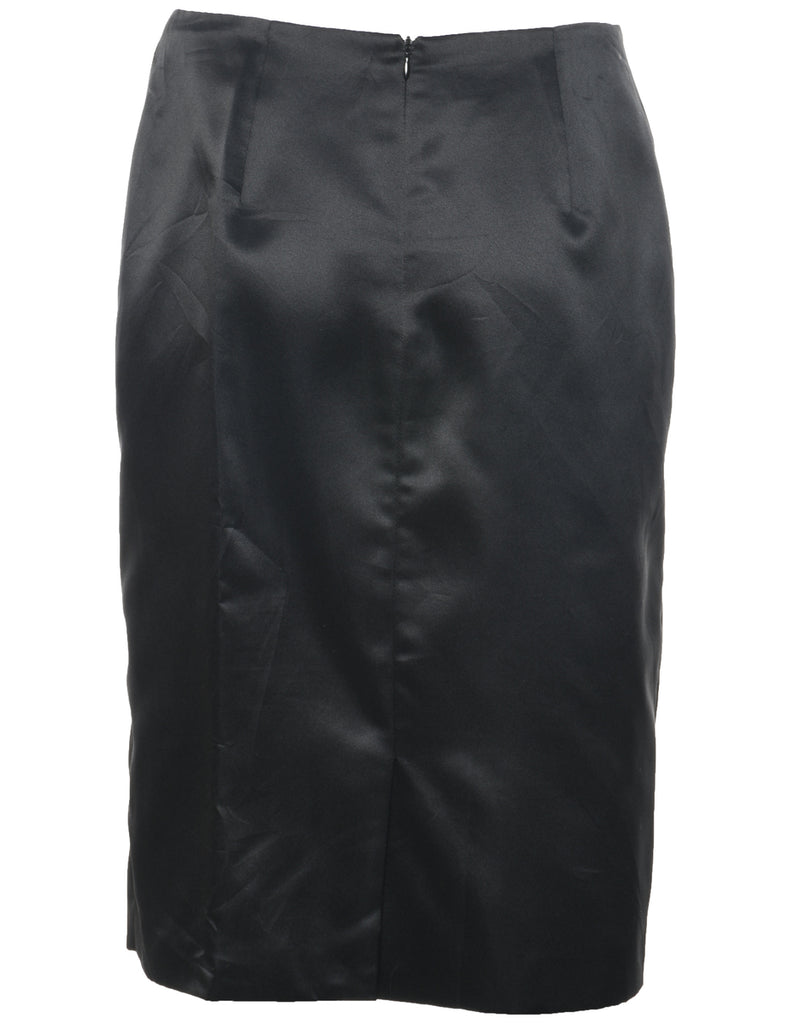 Black Pencil Skirt - M