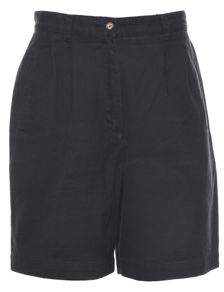 Black Plain Shorts - W30 L7