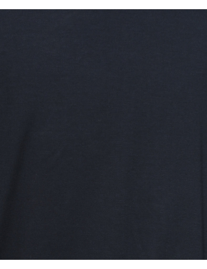 Black Plain Sweatshirt - S