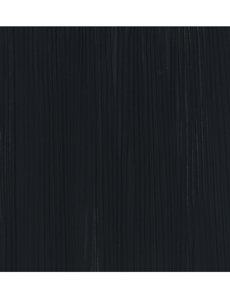Black Pleated Skirt - M